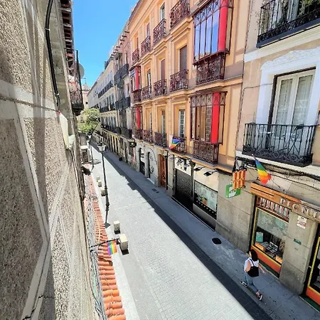Acogedor Apartamento Con Balcon En El Barrio De Chueca, Gran Via Con Aire Acondicionado Y Calefaccion Madrid Exterior photo